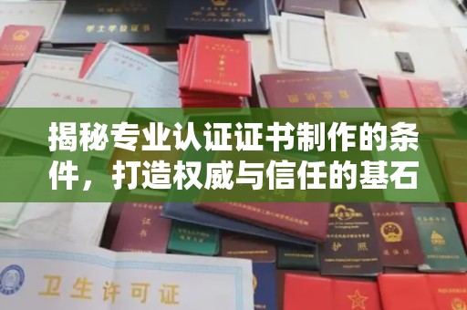 美浓揭秘专业认证证书制作的条件，打造权威与信任的基石