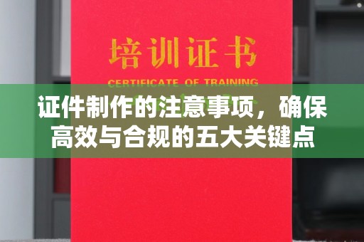 美浓证件制作的注意事项，确保高效与合规的五大关键点