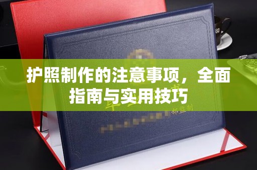美浓护照制作的注意事项，全面指南与实用技巧