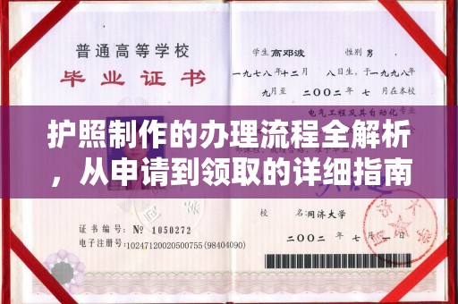 美浓护照制作的办理流程全解析，从申请到领取的详细指南
