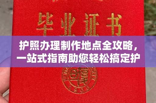 美浓护照办理制作地点全攻略，一站式指南助您轻松搞定护照